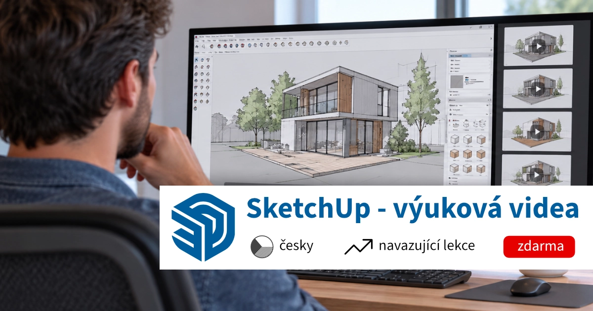 Česká výuková videa pro SketchUp