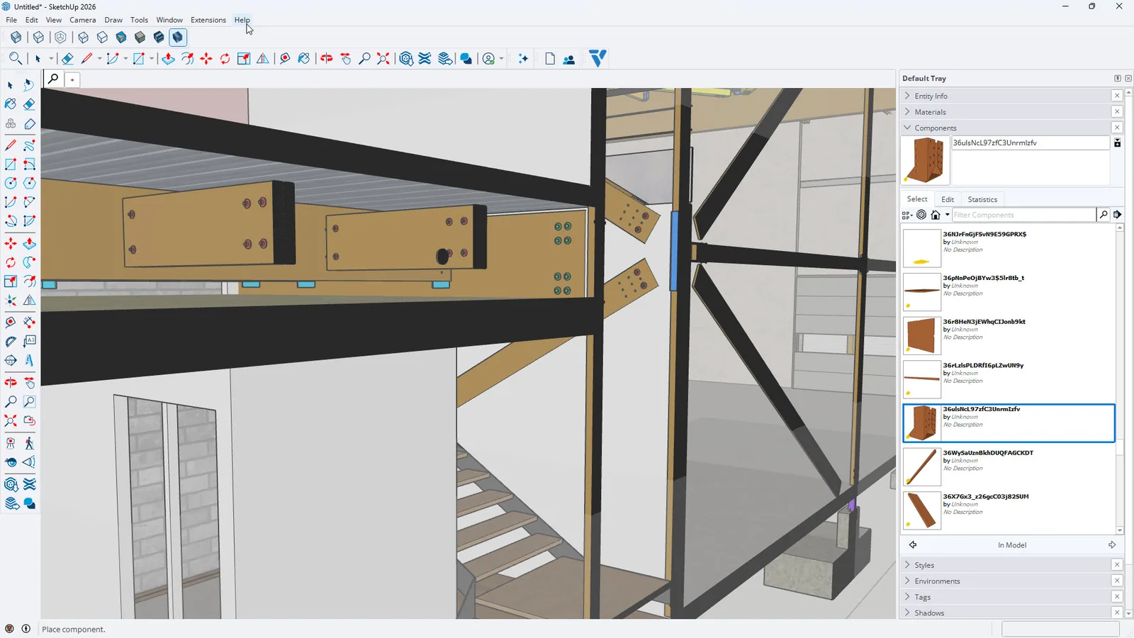 Stavební detaily ve 3D